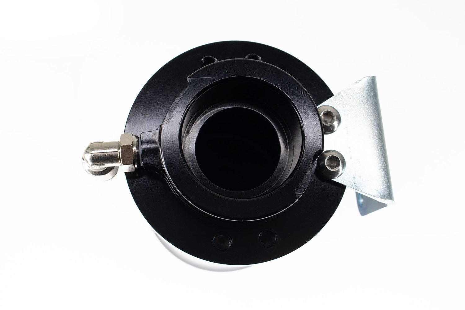Coolant Expansion Tank / Remote Fill Billet Black Anodized w/ Mount 32-103-Motion Raceworks-Motion Raceworks