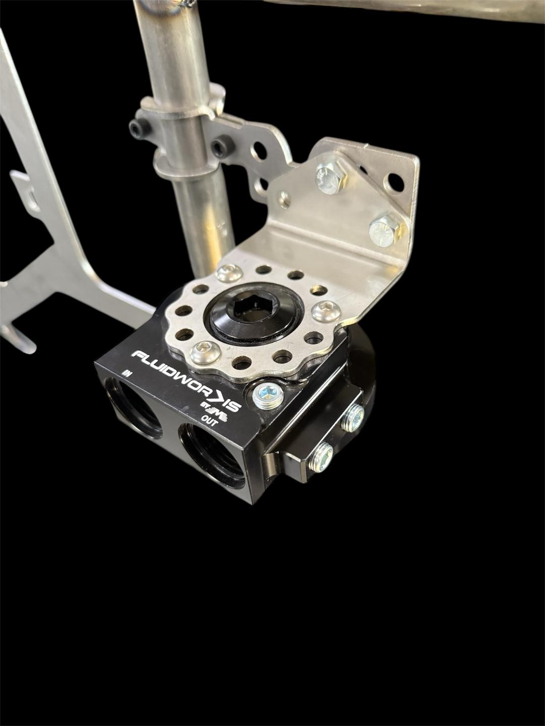 Remote Oil Filter Mount