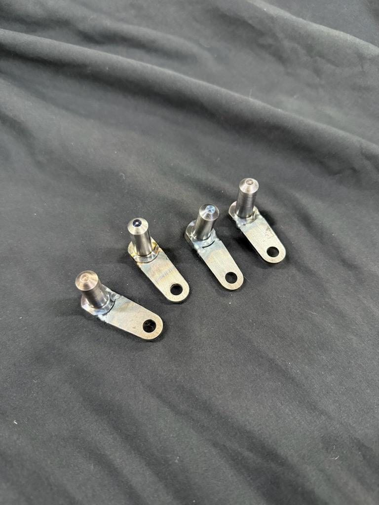 S10 bolt on pins for steel doors