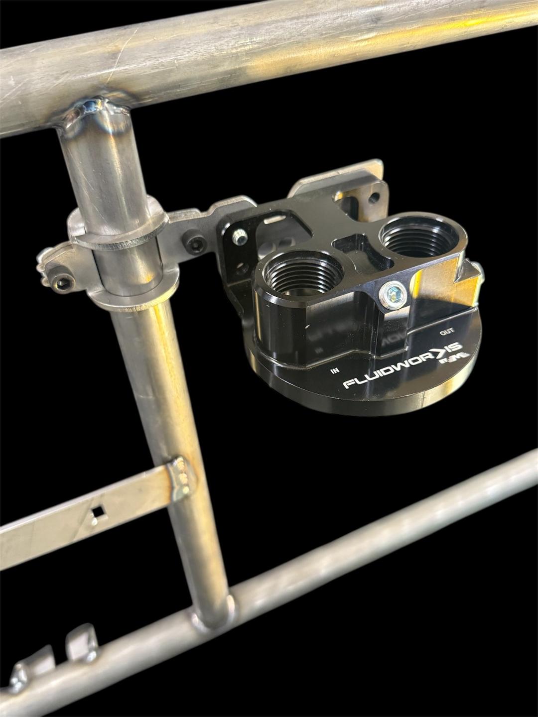 Remote Oil Filter Mount