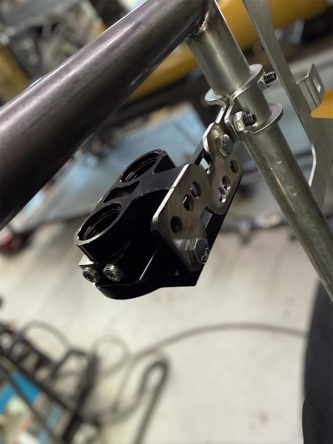 Remote Oil Filter Mount