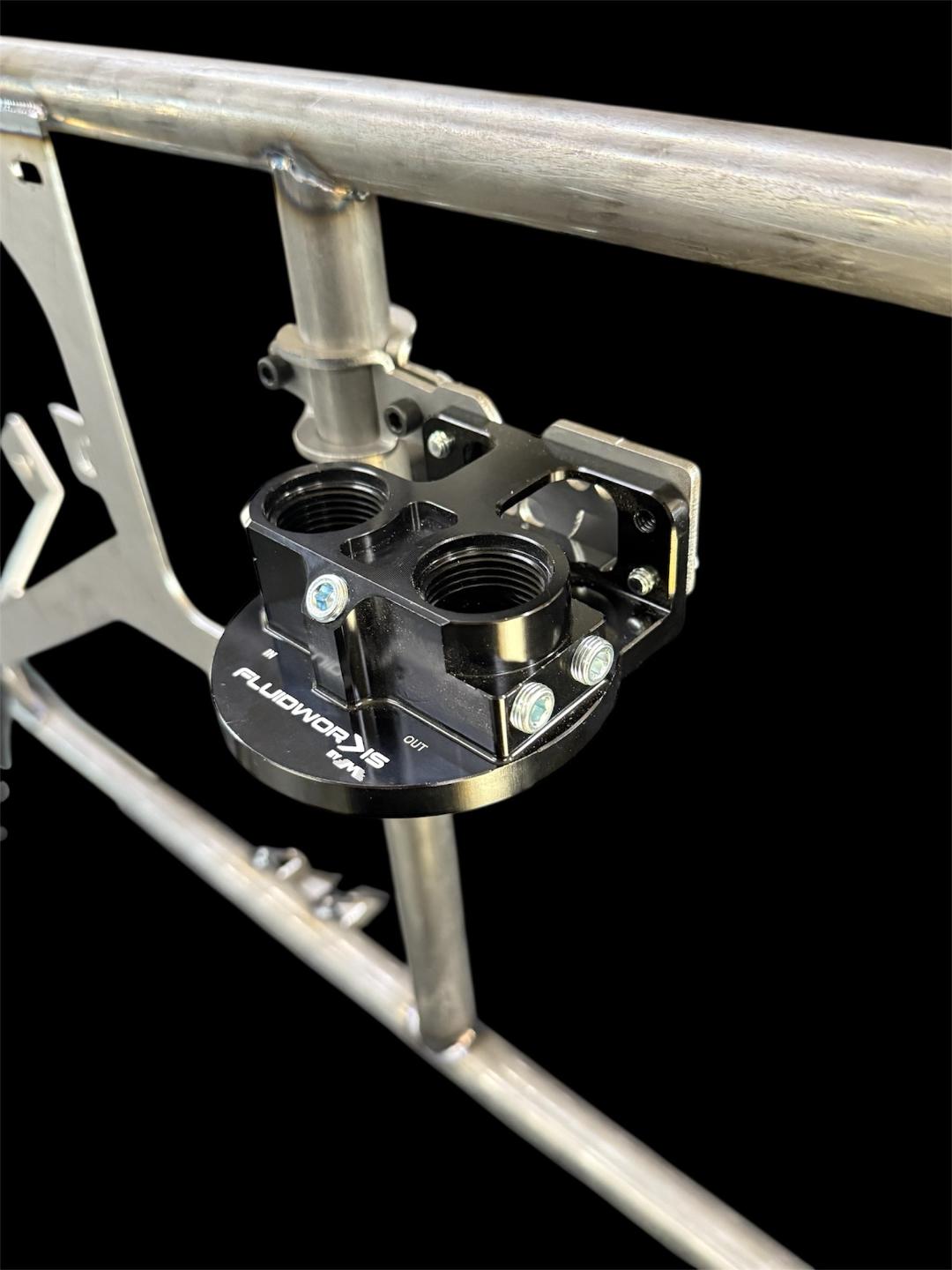 Remote Oil Filter Mount