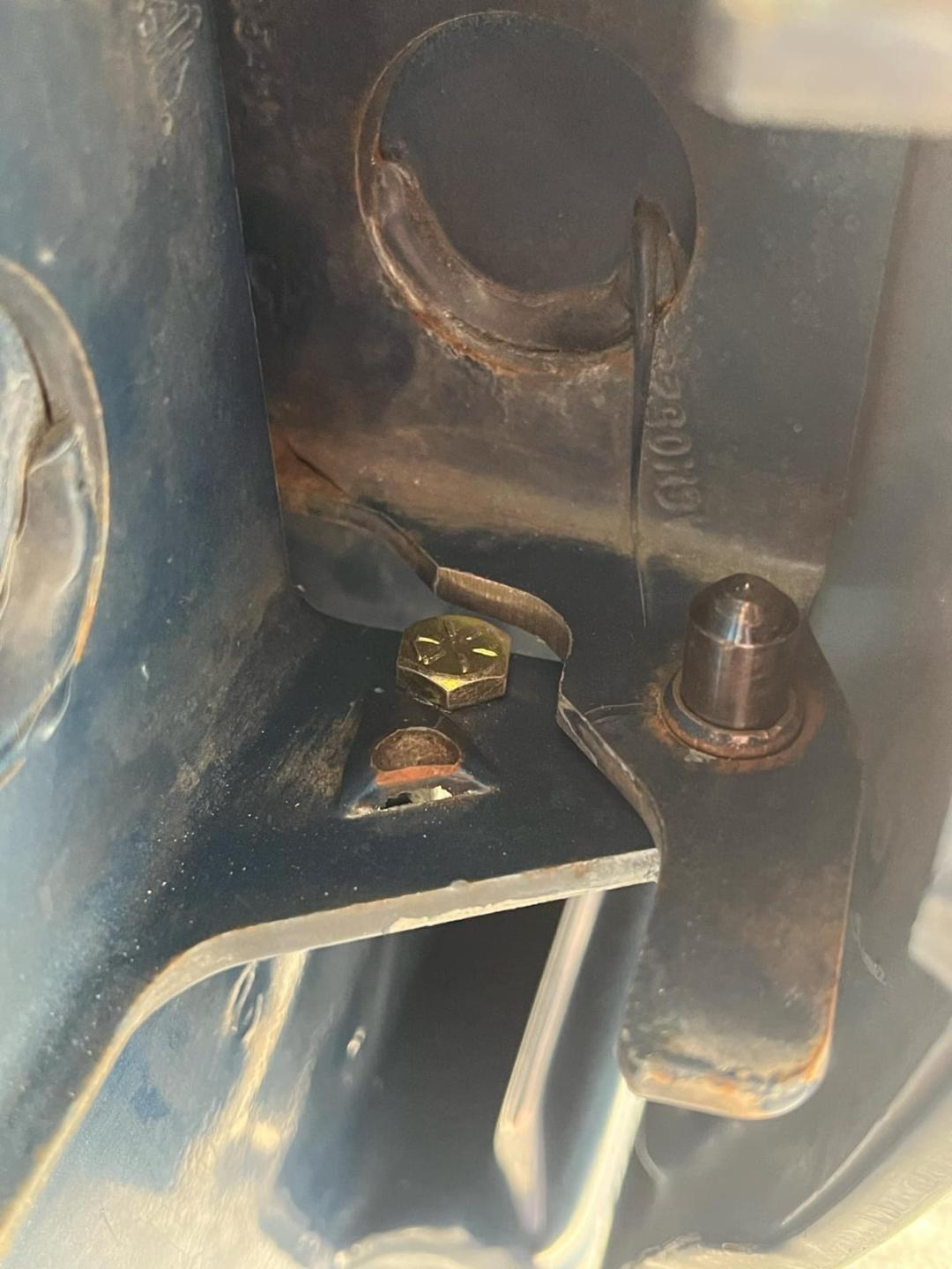 S10 bolt on pins for steel doors