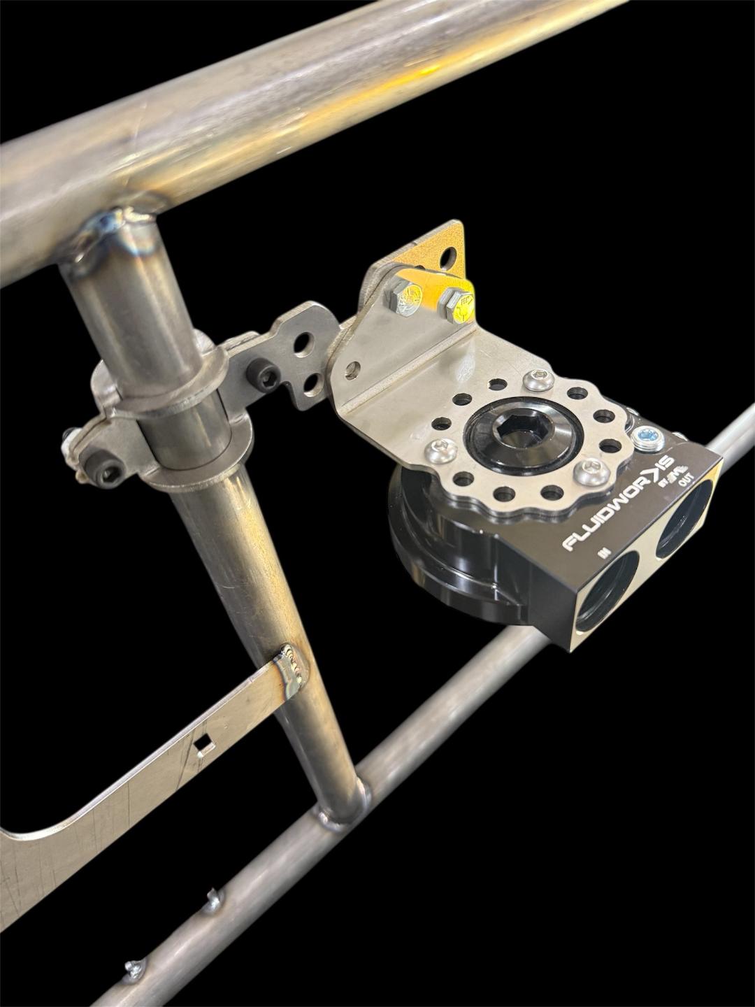 Remote Oil Filter Mount